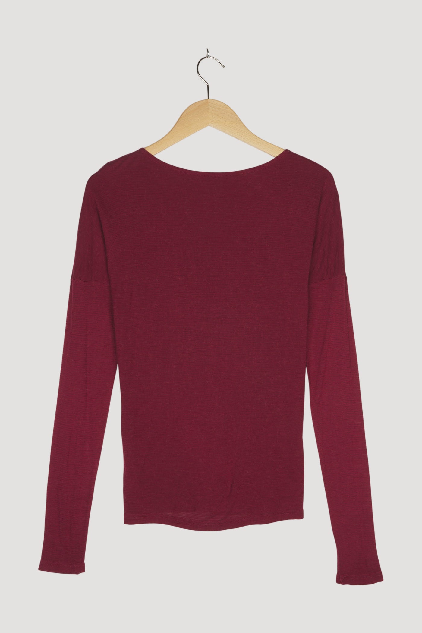 Secondhand Shirt aus Modal mit Schurwolle