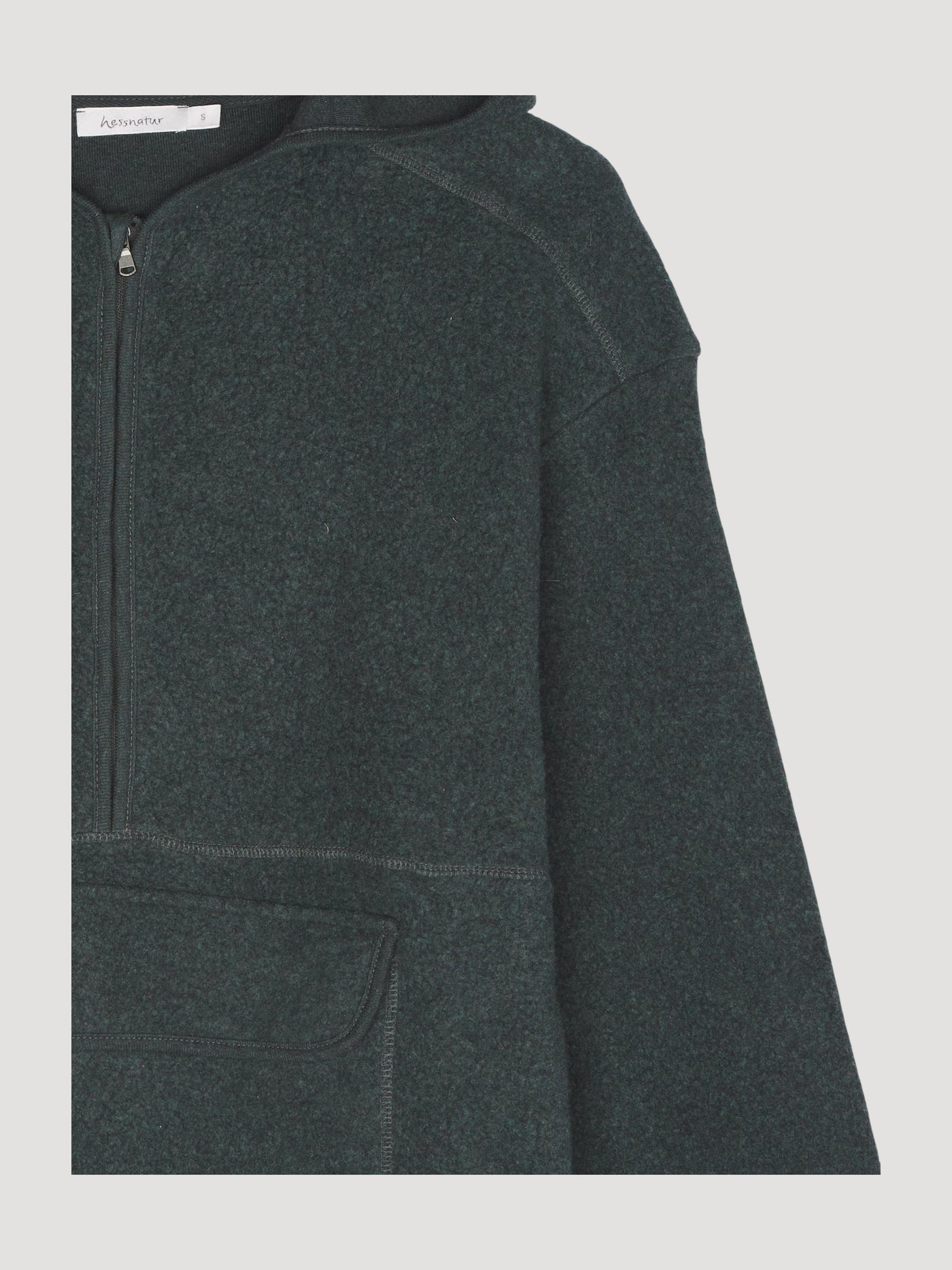 Secondhand Fleece Hoodie ACTIVE LIGHT aus reiner Bio-Baumwolle