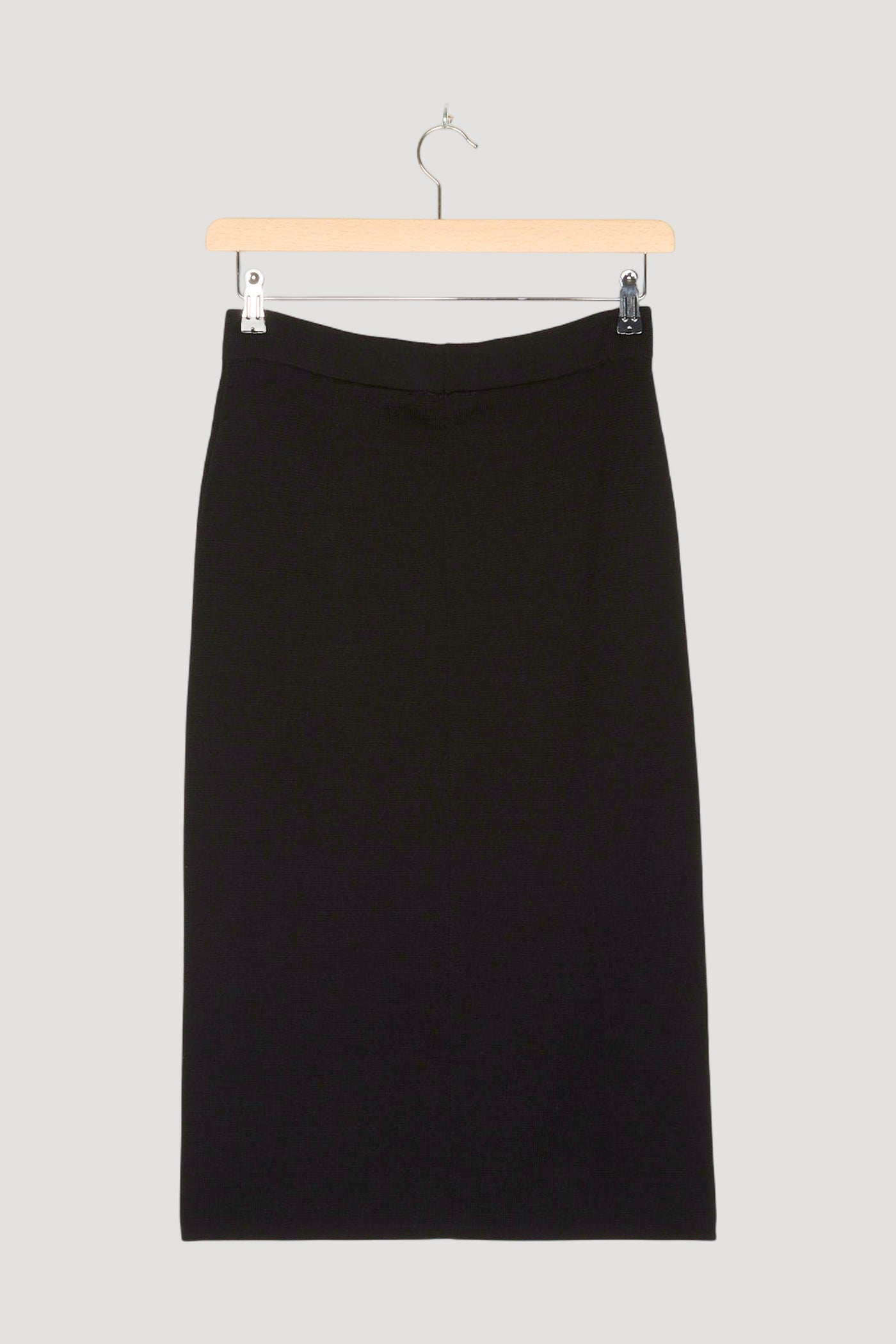 Secondhand Milano Strickrock Midi Slim aus reiner Bio-Merinowolle
