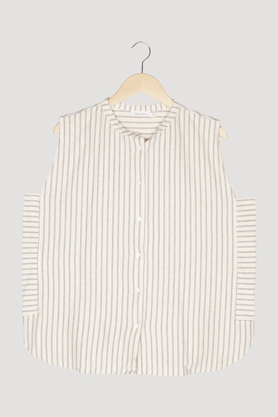 Secondhand Jersey-Bluse aus reiner Bio-Baumwolle