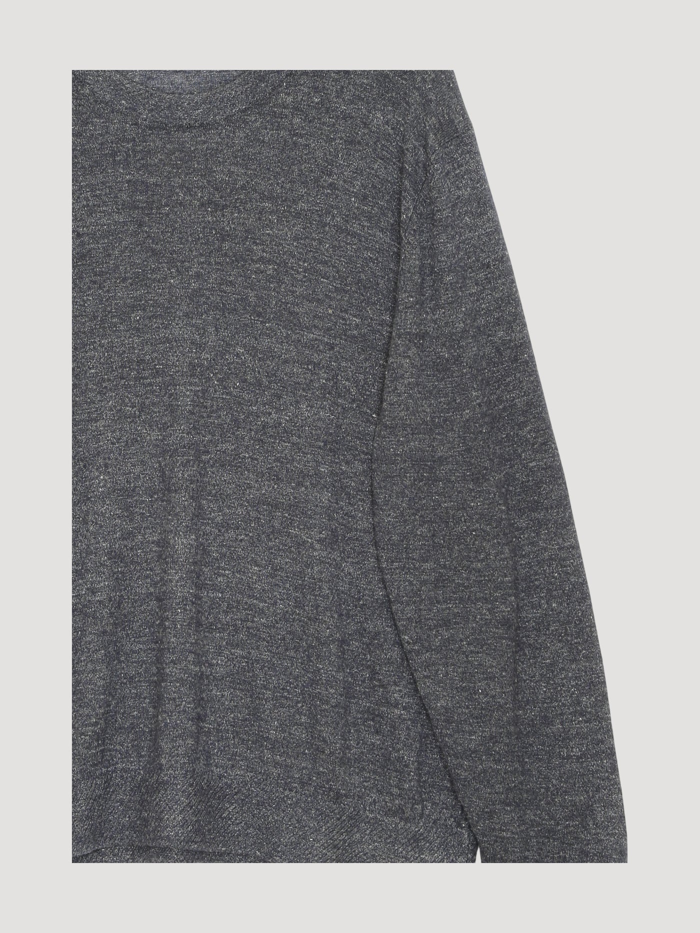 Secondhand Pullover aus Leinen mit Merinowolle