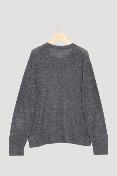 Secondhand Pullover aus Leinen mit Merinowolle