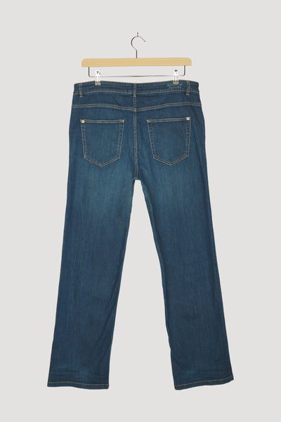 Secondhand Jeans Wide Leg Flared BetterRecycling aus Bio-Denim