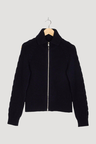 Secondhand Strickjacke Regular aus reiner Merinowolle