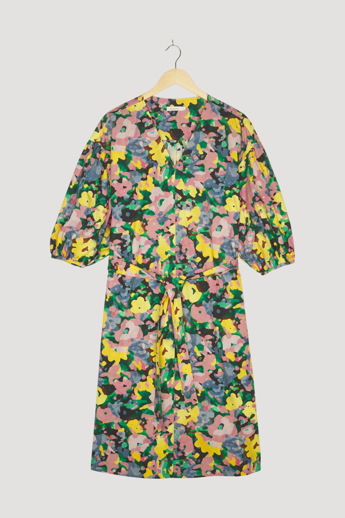 Secondhand Midi-Kleid aus reiner Bio-Baumwolle