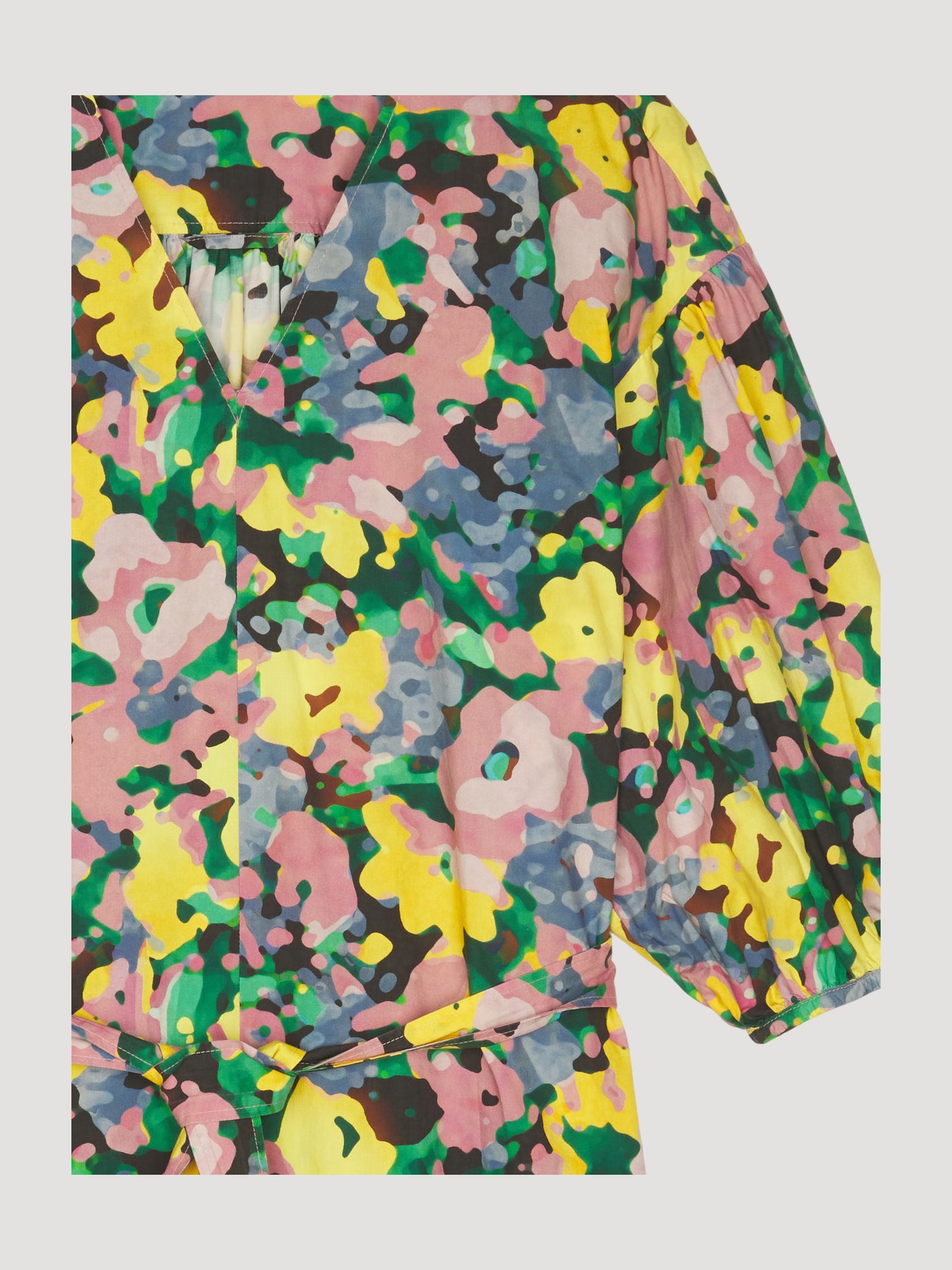Secondhand Midi-Kleid aus reiner Bio-Baumwolle