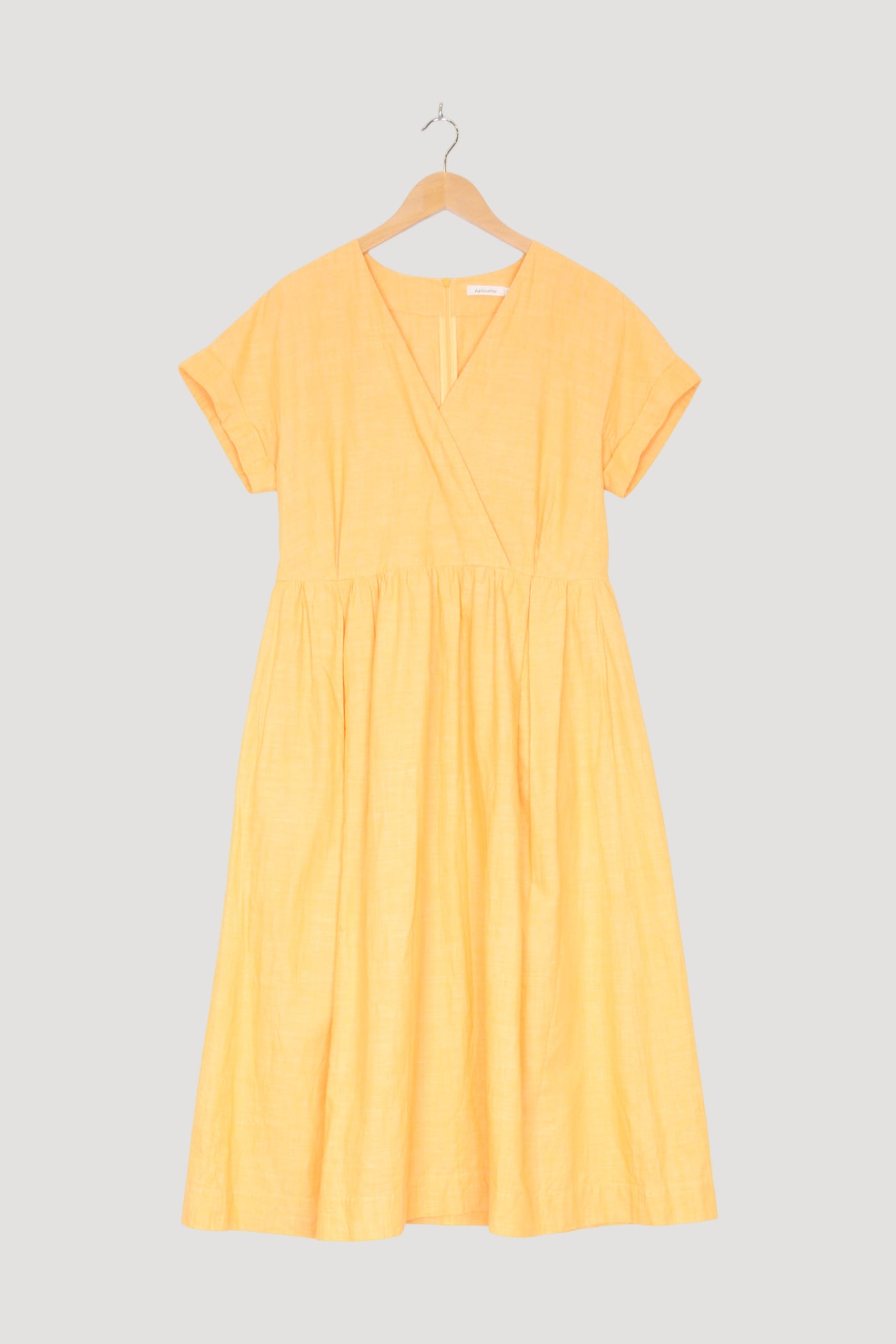 Secondhand Kleid aus Bio-Baumwolle mit Leinen