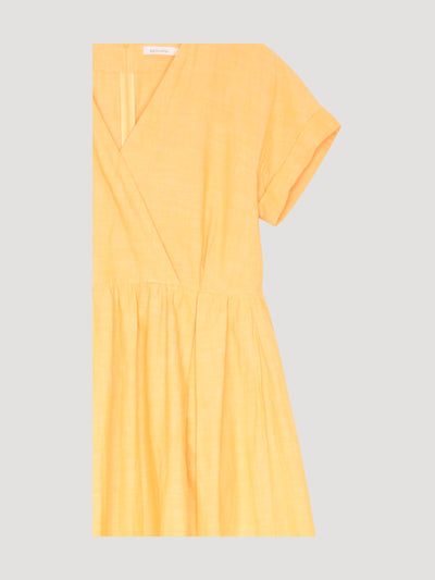 Secondhand Kleid aus Bio-Baumwolle mit Leinen