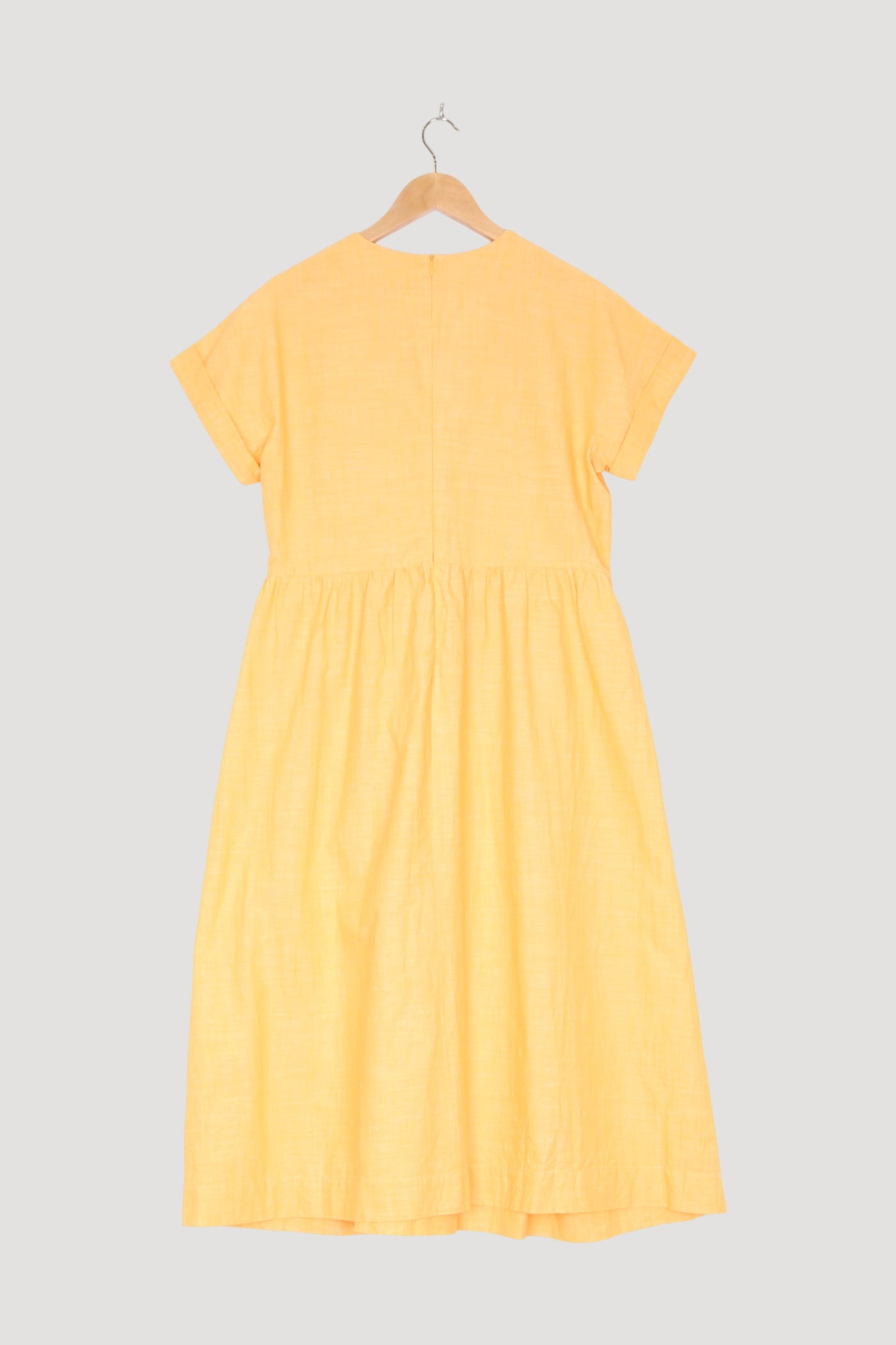 Secondhand Kleid aus Bio-Baumwolle mit Leinen