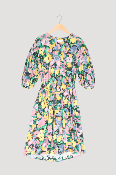Secondhand Midi-Kleid aus reiner Bio-Baumwolle