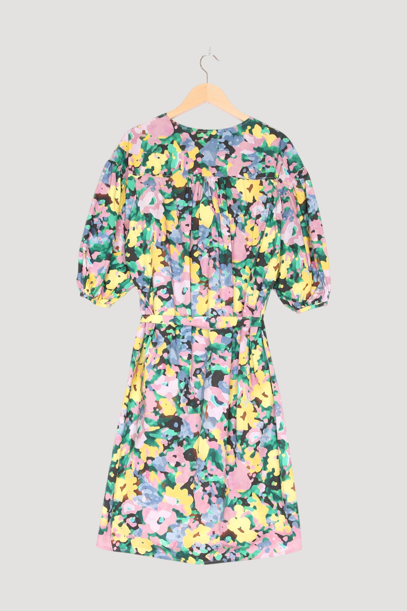 Secondhand Midi-Kleid aus reiner Bio-Baumwolle
