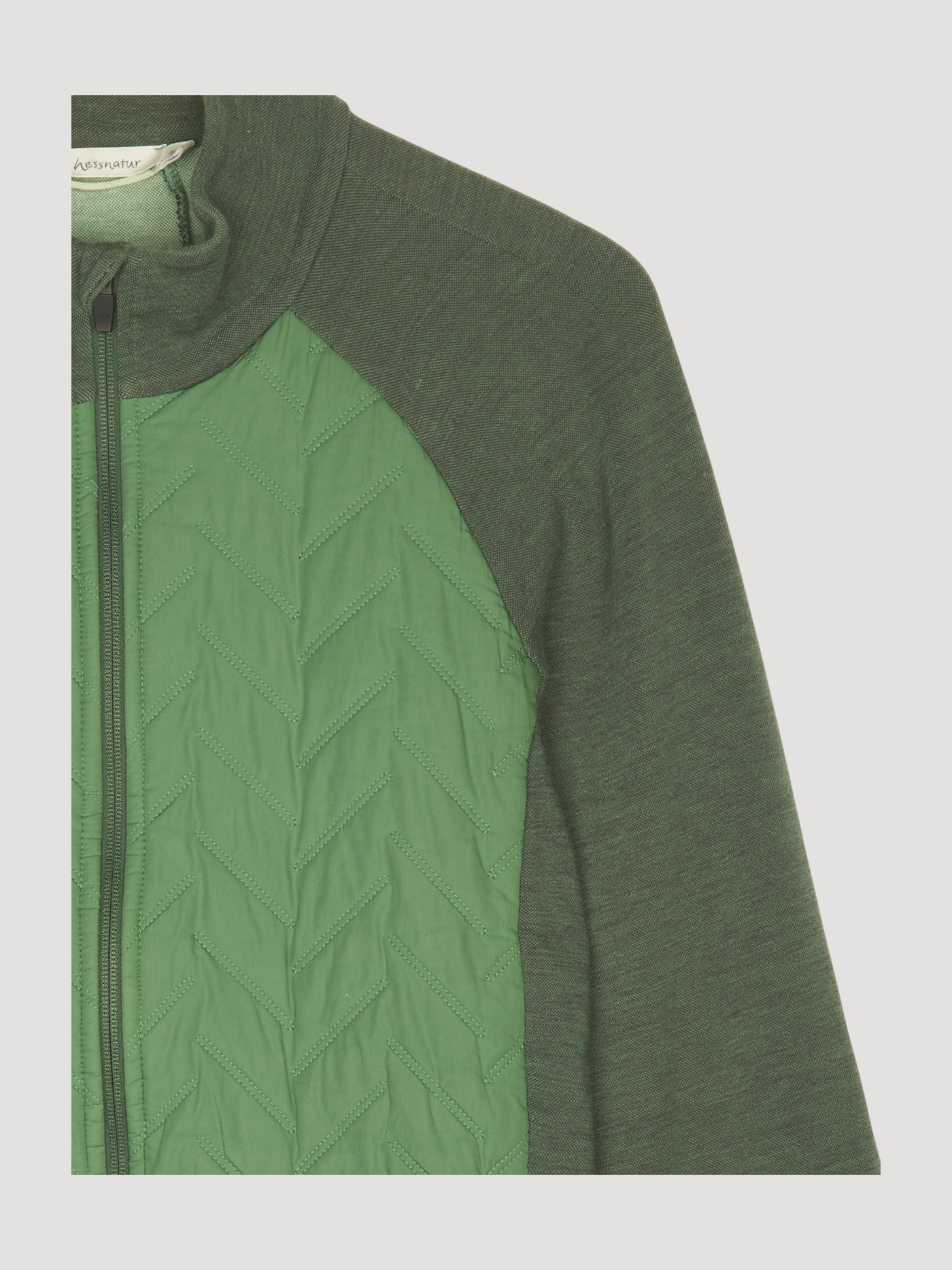 Secondhand Herren Stepp-Jacke aus Bio-Merinowolle mit Bio-Baumwolle