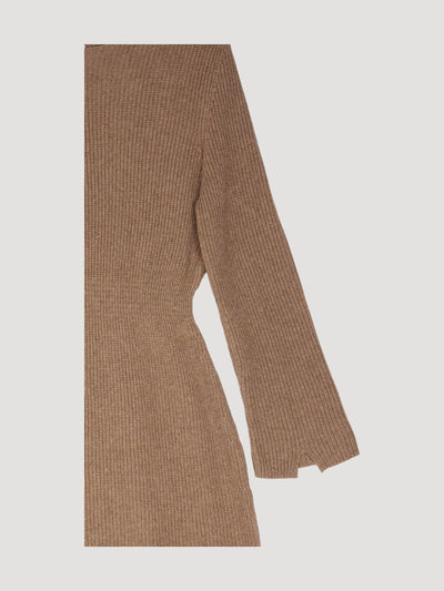 Secondhand Strickkleid Midi Regular aus reiner Bio-Baumwolle und Schurwolle