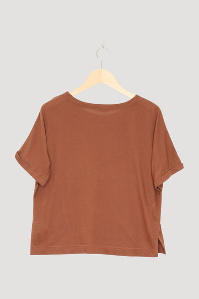 Secondhand Kurzarm-Shirt aus reiner Bio-Baumwolle