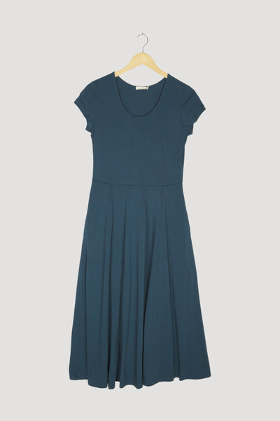 Secondhand Jersey-Kleid aus reiner Bio-Pima-Baumwolle