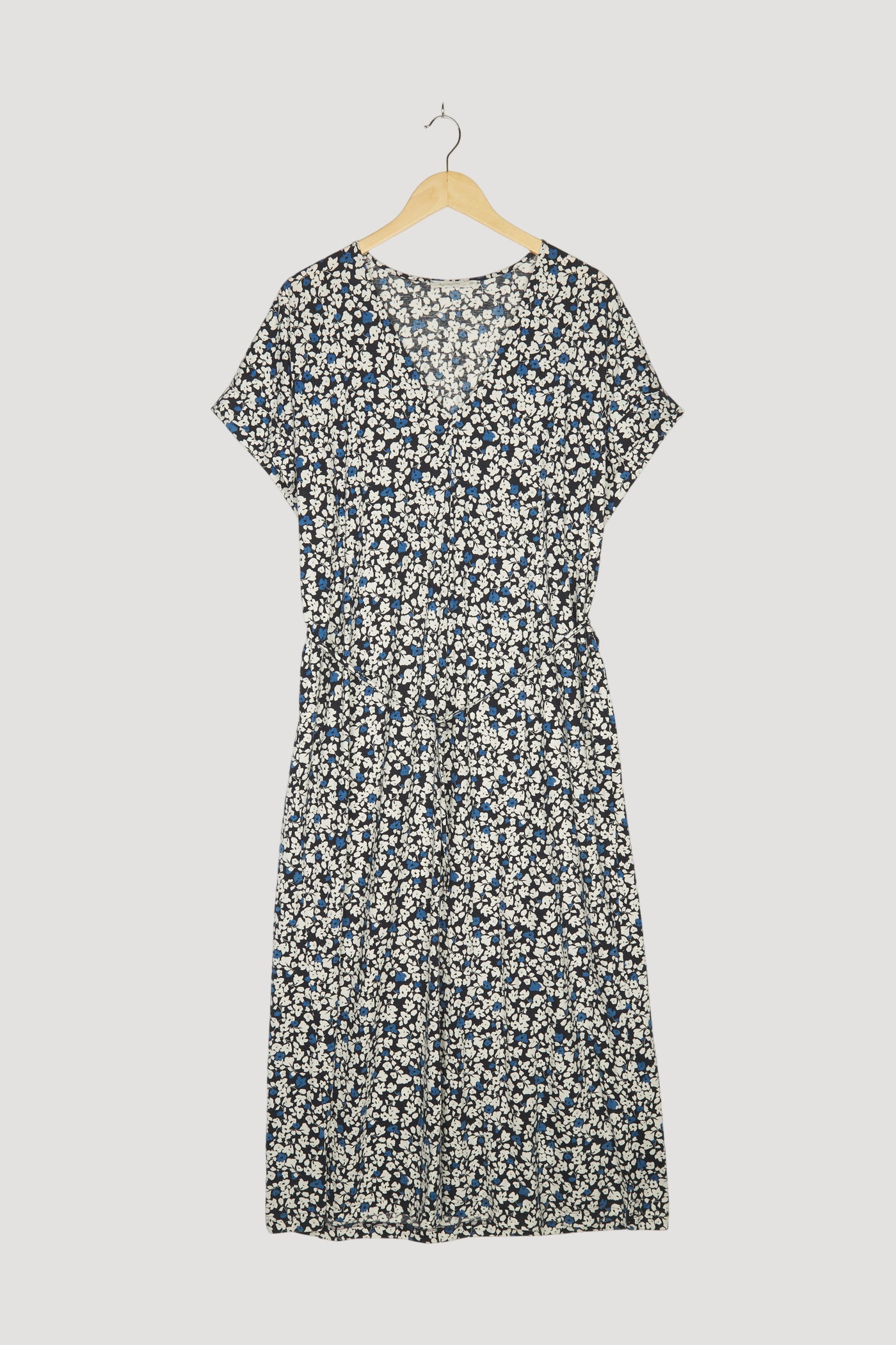 Secondhand Jersey-Kleid aus reiner Bio-Baumwolle