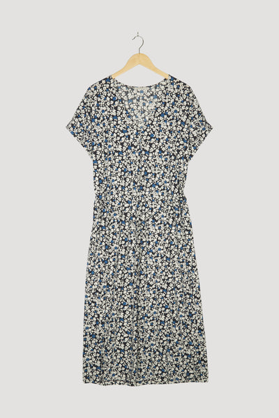 Secondhand Jersey-Kleid aus reiner Bio-Baumwolle