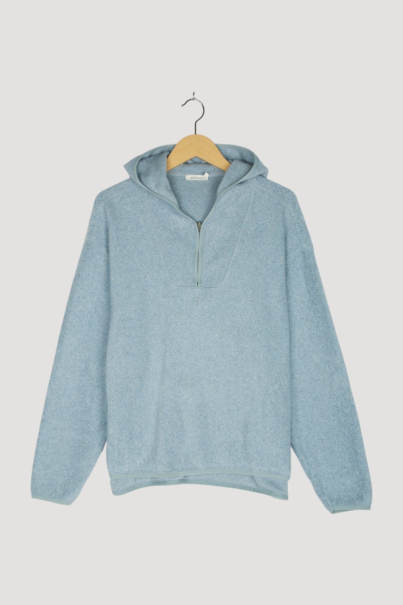 Secondhand Fleece-Hoodie aus reiner Bio-Baumwolle