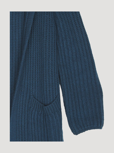 Secondhand Strickmantel aus Bio-Baumwolle und Bio-Merinowolle