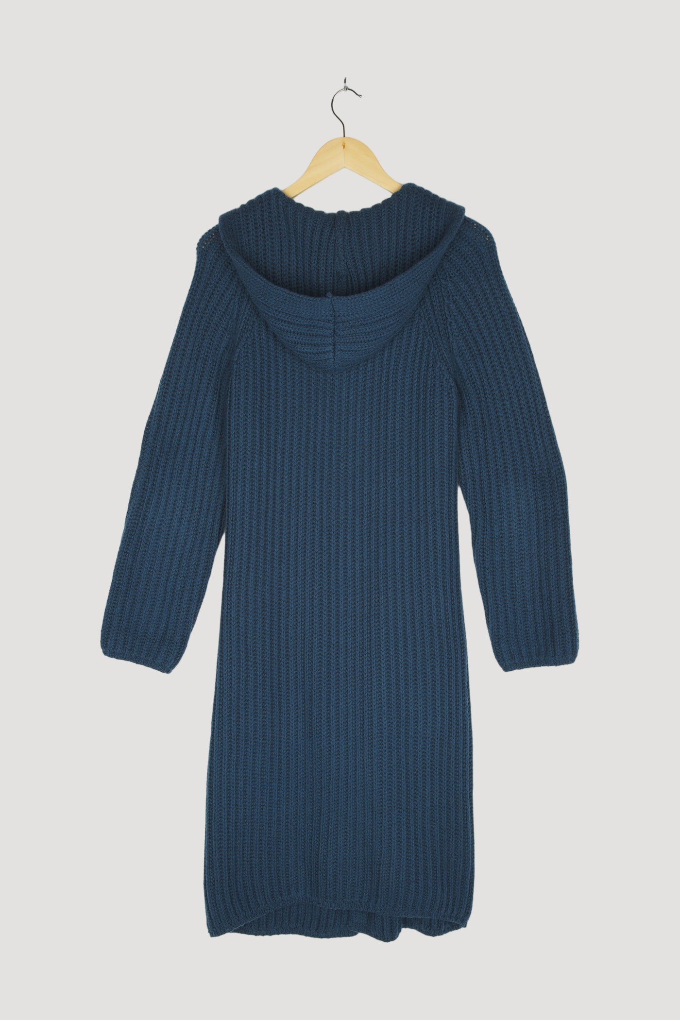 Secondhand Strickmantel aus Bio-Baumwolle und Bio-Merinowolle