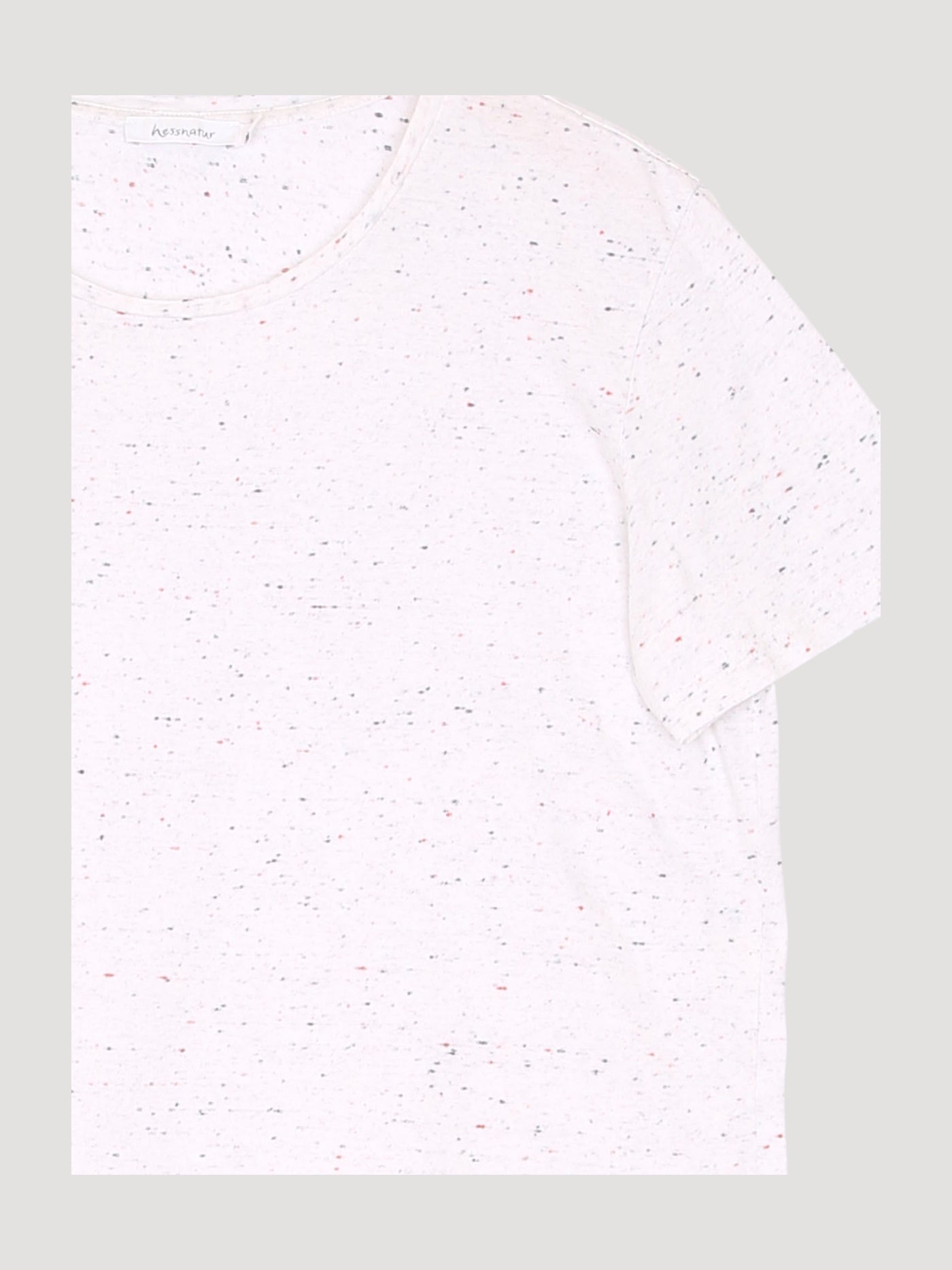 Secondhand Shirt mit Effektgarn aus reiner Bio-Baumwolle