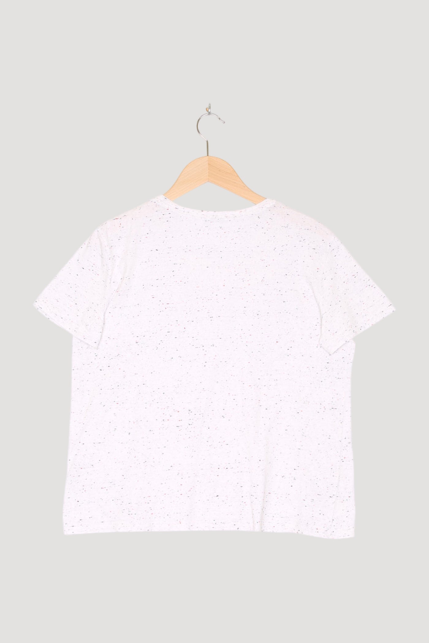 Secondhand Shirt mit Effektgarn aus reiner Bio-Baumwolle