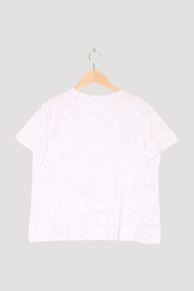 Secondhand Shirt mit Effektgarn aus reiner Bio-Baumwolle