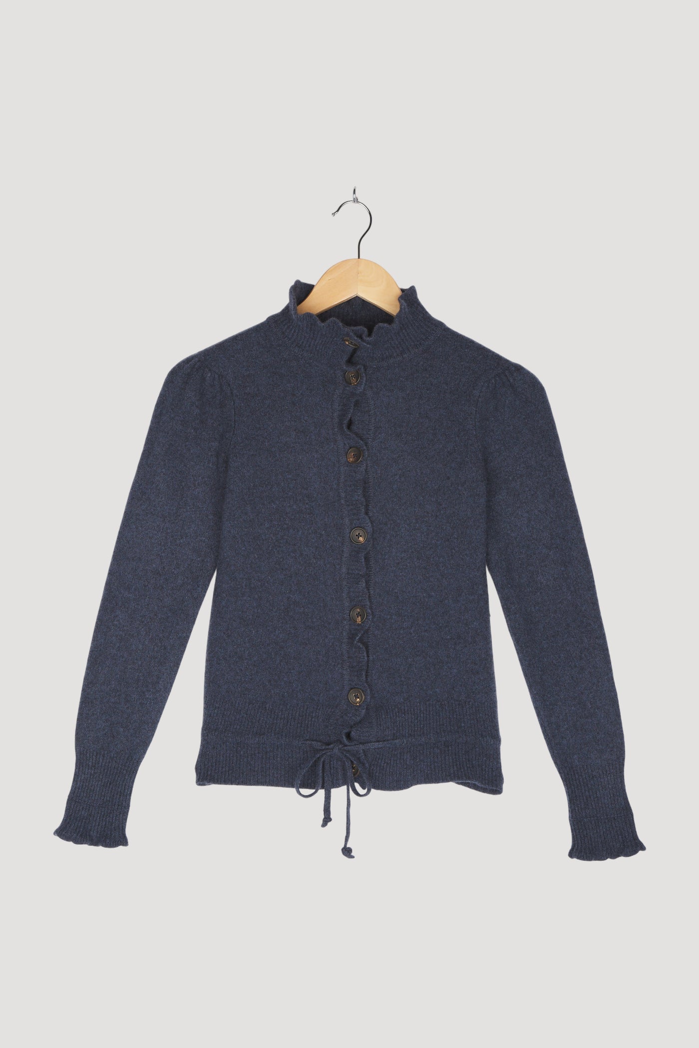 Secondhand Strickjacke aus reiner Lambswool