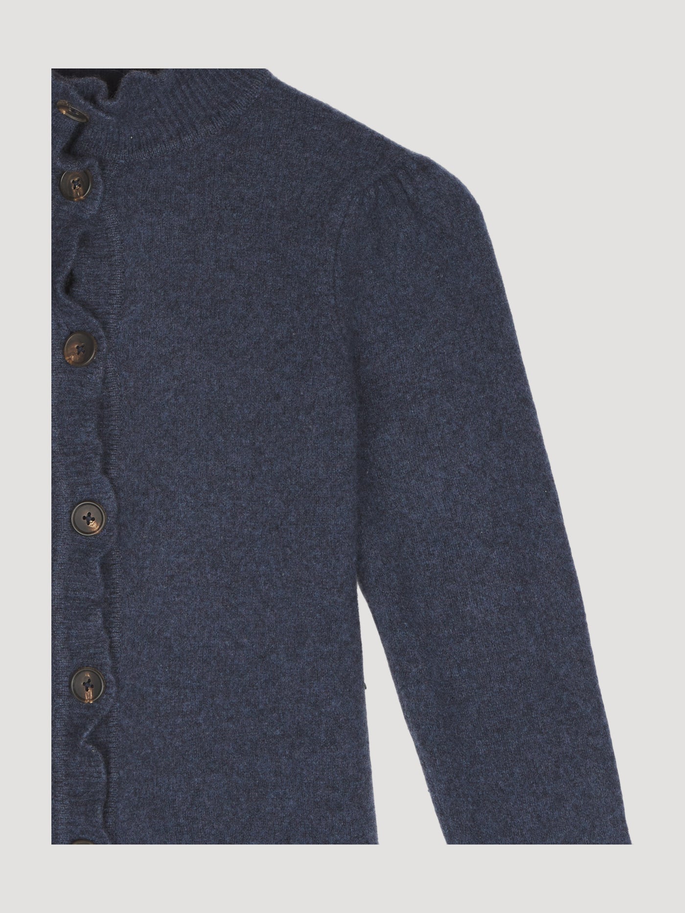 Secondhand Strickjacke aus reiner Lambswool