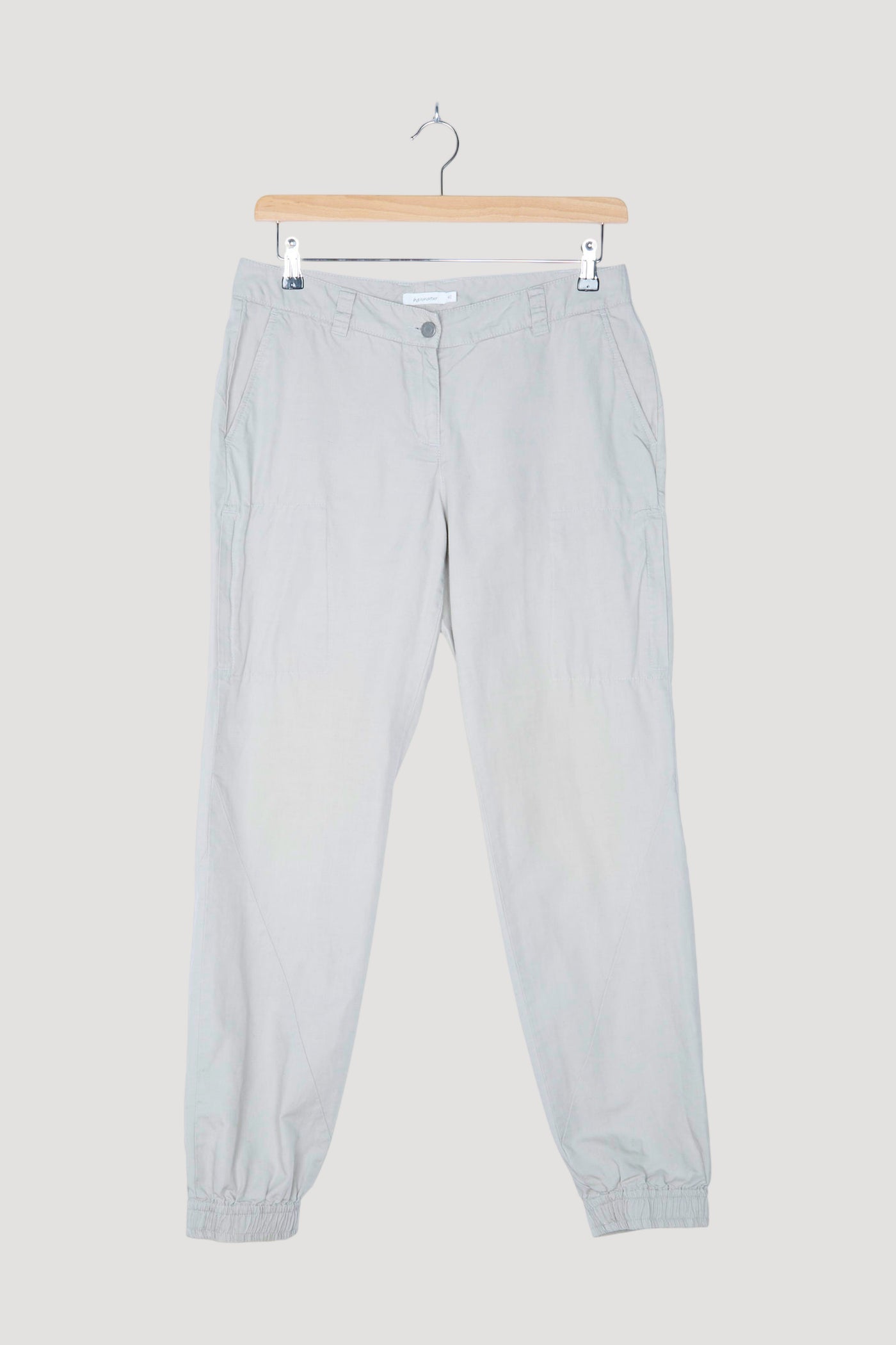 Secondhand Cargohose aus Bio-Baumwolle mit Leinen