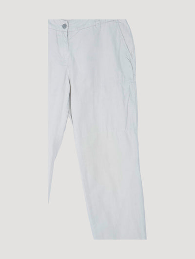Secondhand Cargohose aus Bio-Baumwolle mit Leinen