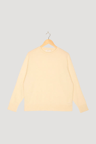 Secondhand Pullover Relaxed aus reiner Alpaka Wolle