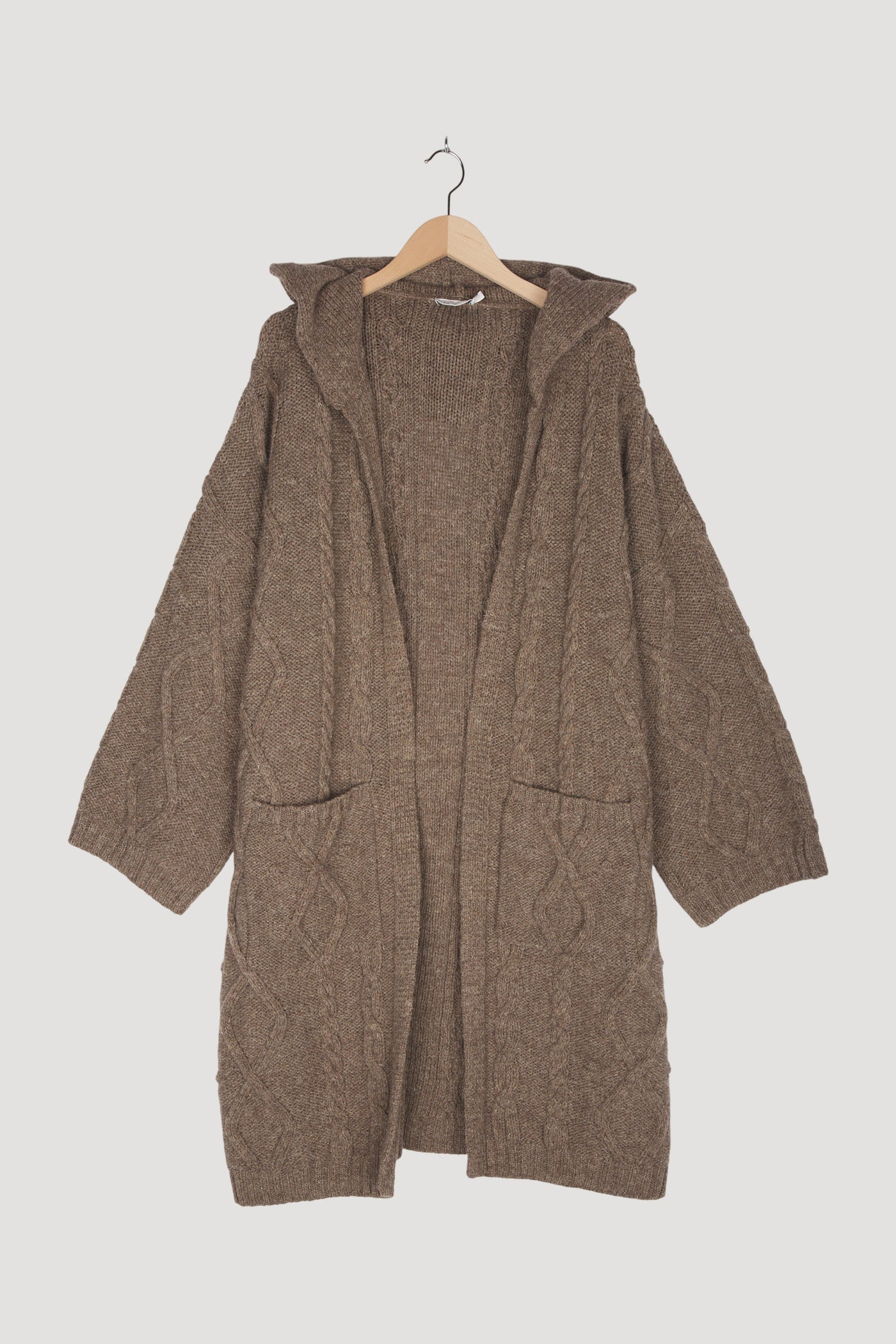 Secondhand Rhön-Strickjacke aus reiner Schurwolle