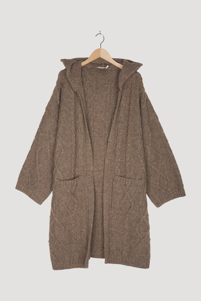Secondhand Rhön-Strickjacke aus reiner Schurwolle