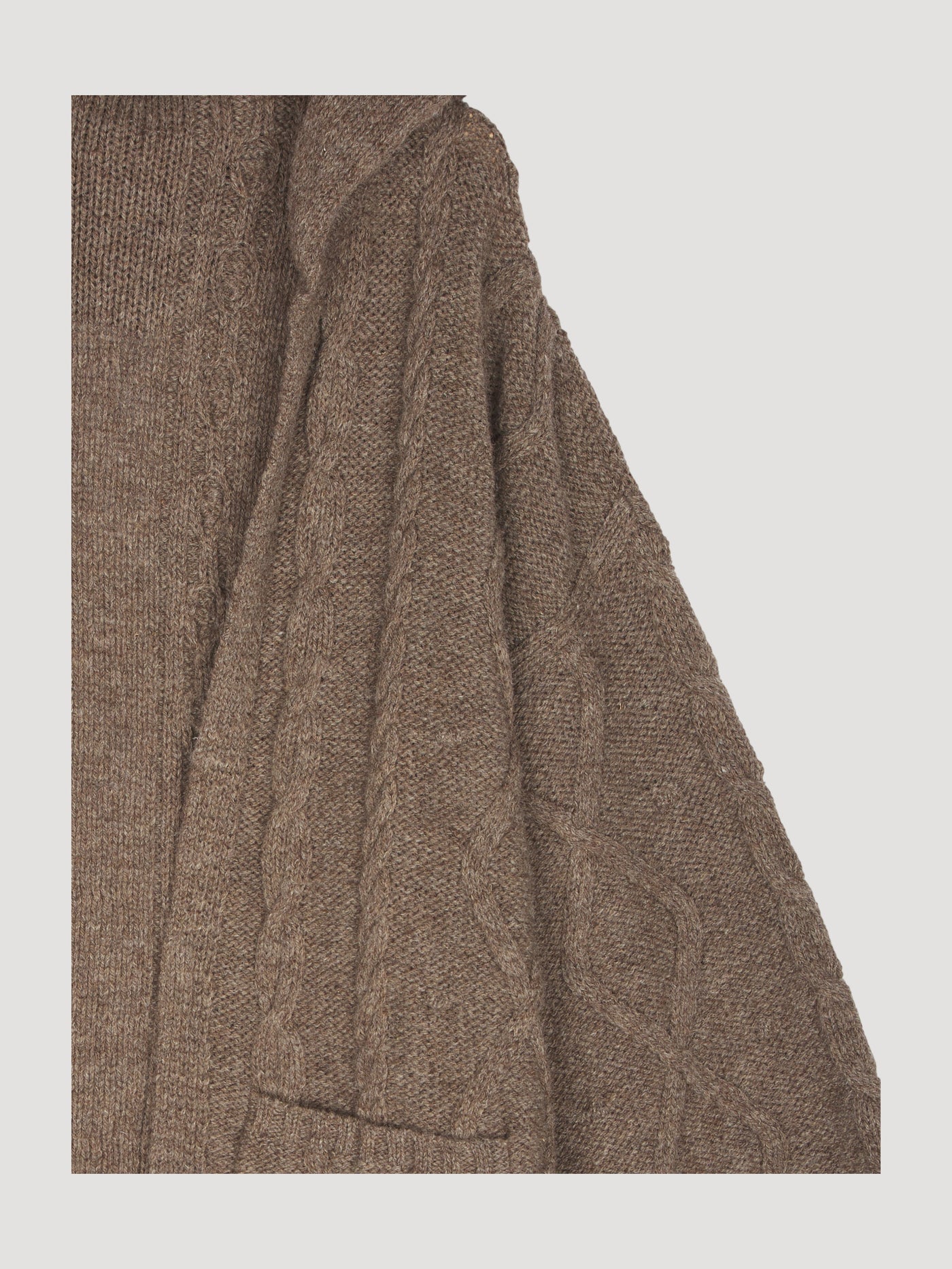 Secondhand Rhön-Strickjacke aus reiner Schurwolle