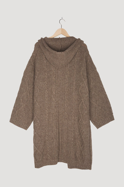 Secondhand Rhön-Strickjacke aus reiner Schurwolle