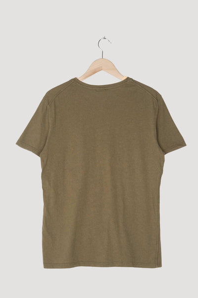 Secondhand T-Shirt aus Bio-Baumwolle mit Schurwolle