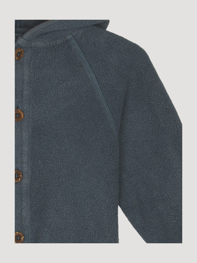 Secondhand Fleece-Jacke aus reiner Bio-Baumwolle