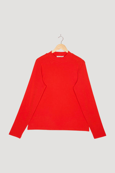 Secondhand Rib Longshirt Slim aus Bio-Baumwolle