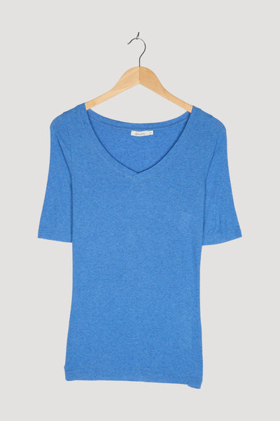 Secondhand Shirt aus Modal mit Schurwolle