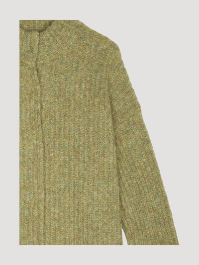 Secondhand Strickjacke aus Alpaka mit Bio-Baumwolle