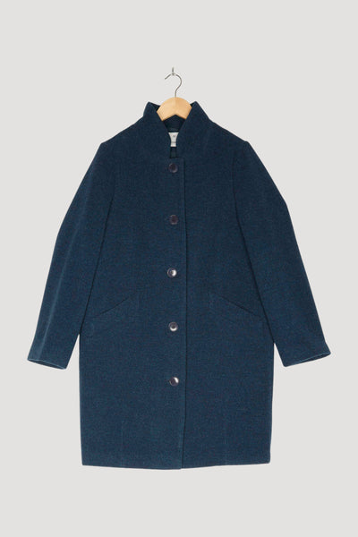 Secondhand Woll-Mantel Relaxed aus reiner Bio-Merinowolle