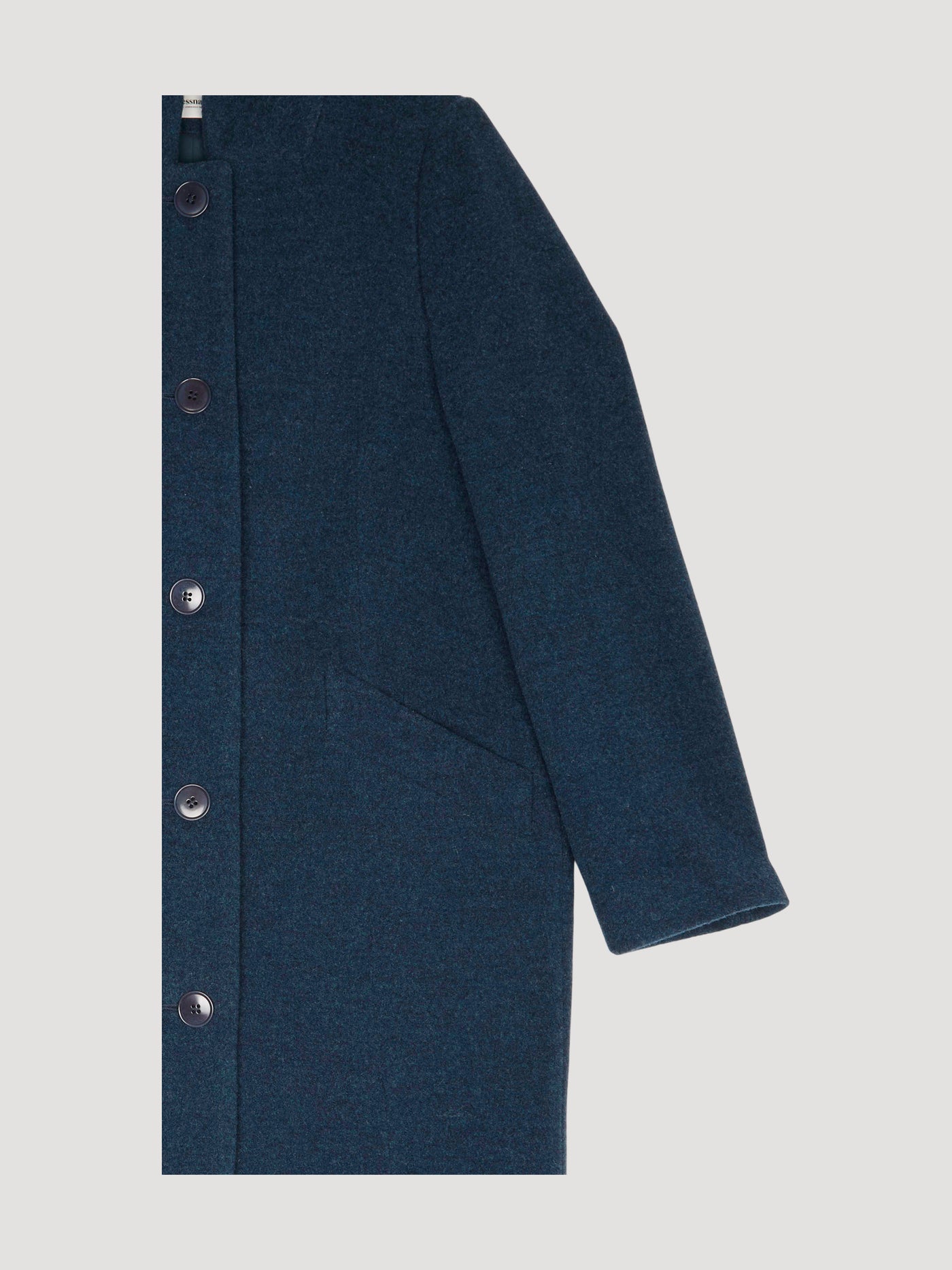 Secondhand Woll-Mantel Relaxed aus reiner Bio-Merinowolle