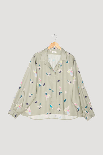 Secondhand Bluse Oversize aus TENCEL™ Lyocell