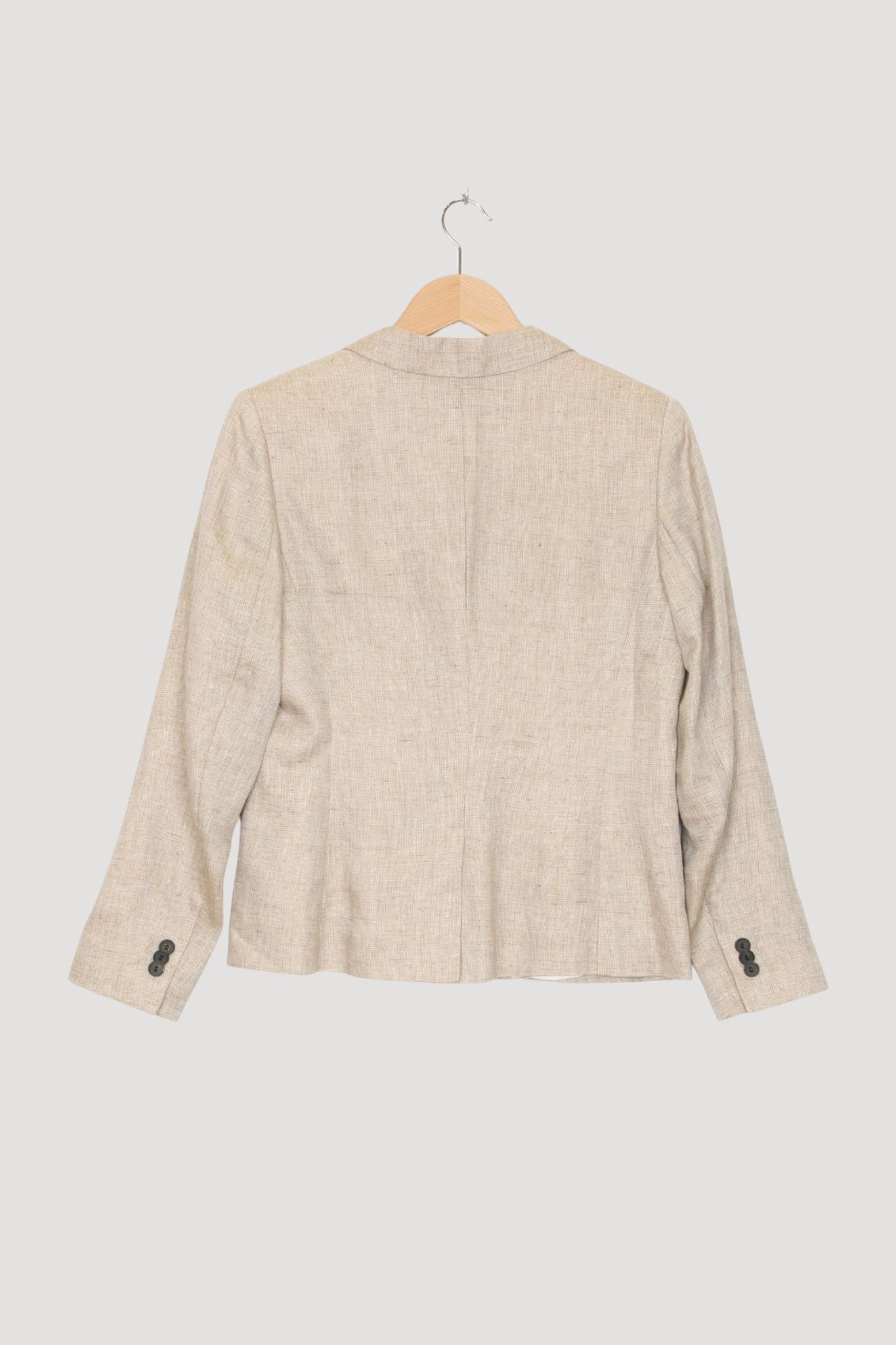 Secondhand Blazer aus reinem Bio-Leinen