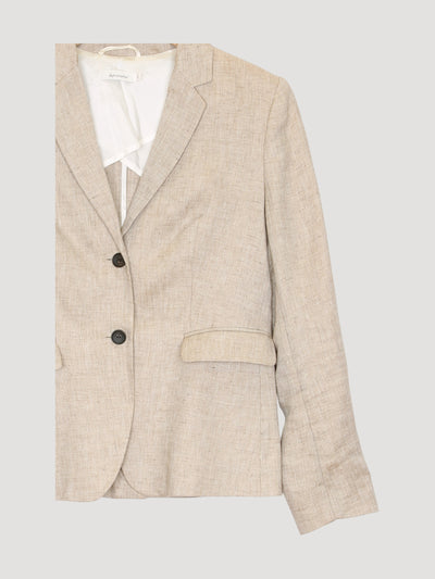 Secondhand Blazer aus reinem Bio-Leinen