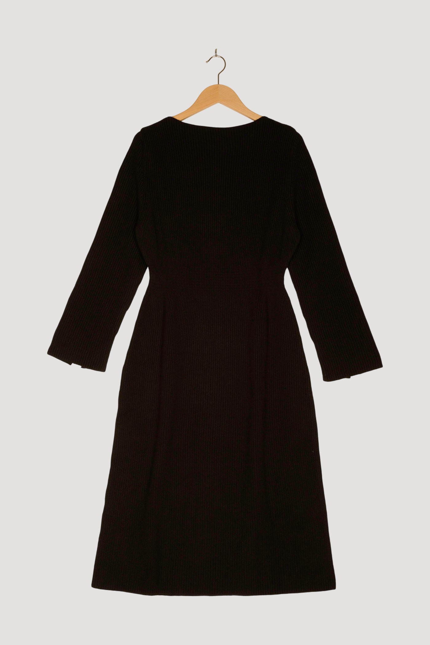 Secondhand Kleid aus Schurwolle mit Baumwolle