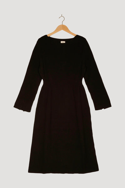Secondhand Kleid aus Schurwolle mit Baumwolle