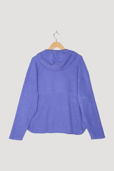 Secondhand Fleece-Hoodie aus reiner Bio-Baumwolle