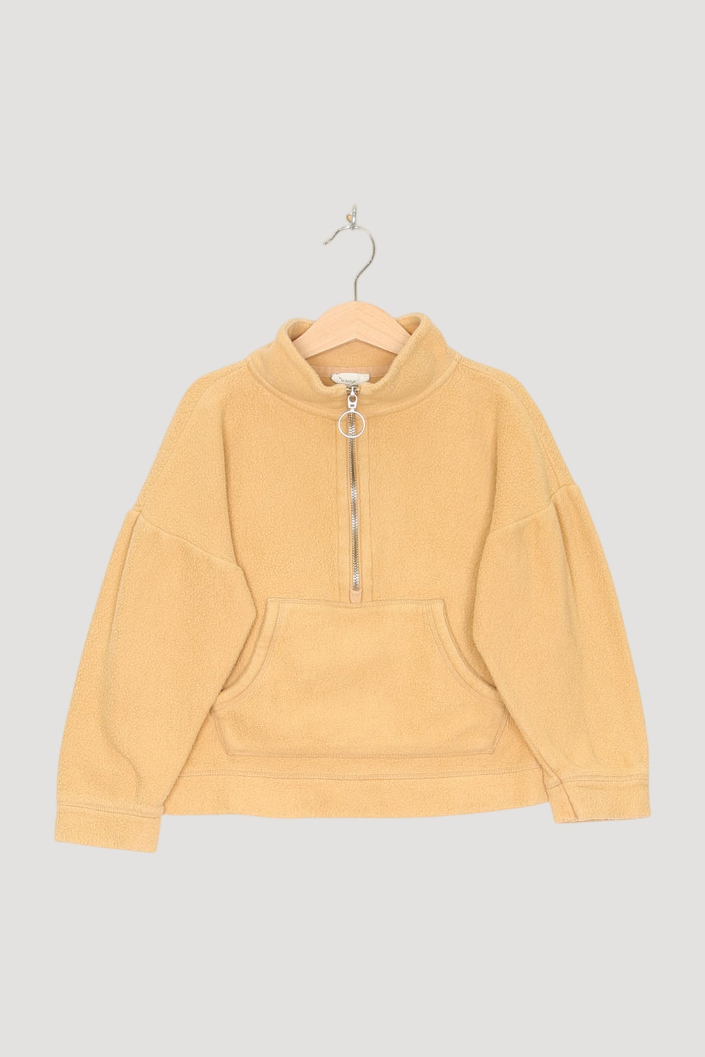 Secondhand Fleece-Troyer aus reiner Bio-Baumwolle